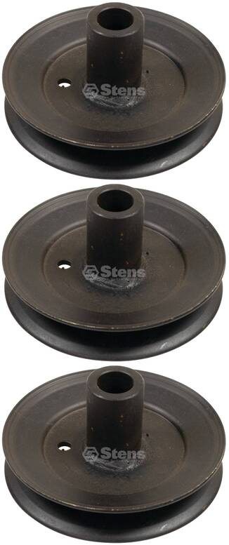 3 PK Spindle Pulley Fits MTD 756-0486 32" 36" 38" Deep Decks 5" OD 3/4" ID