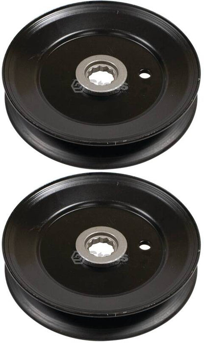 2 PK Spindle Pulley For MTD 756-0969 600 Series 38" Deck 1998 & Older 5" OD