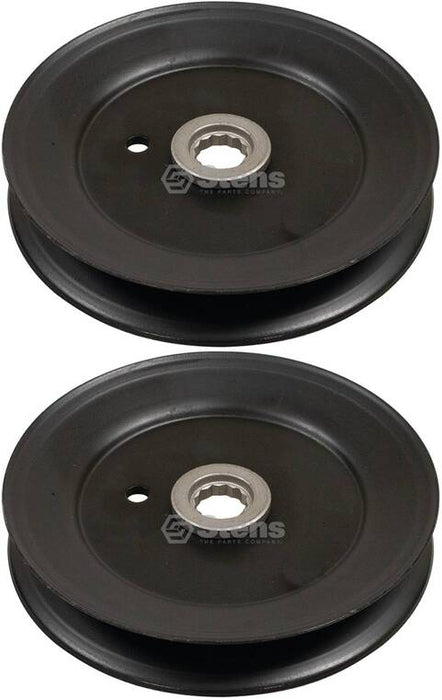 2 PK Spindle Pulley Fits MTD 756-0980 600 Series 42" Deck 1999 & Newer 5-3/4" OD