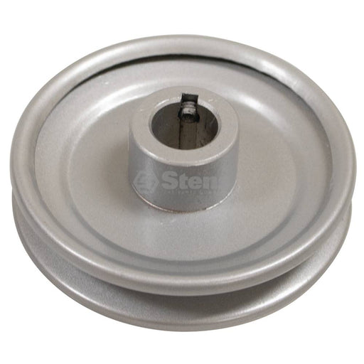 Stens 275-537 V-Belt Pulley 3/4" ID 4" OD 3/16" Keyway For 1/2" Belt