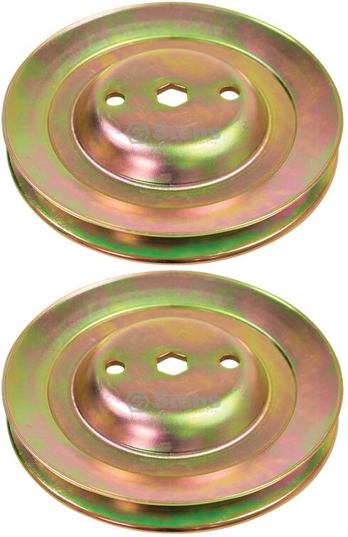 2 PK Spindle Pulley Fits JD GX21381 190C D170 E180 G110 LA150 LA175 S240 6-3/4"