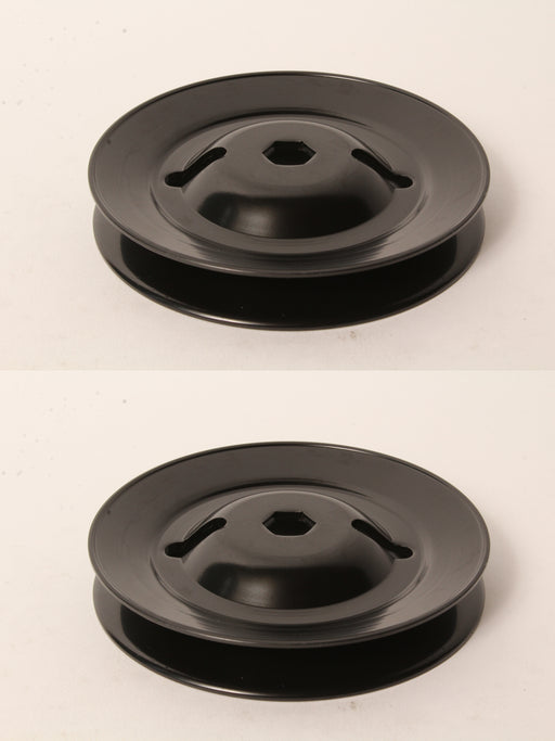 2 PK Spindle Pulley Fits John Deere M155979 155C L120 L130 LA130 L140 Z245 Z255