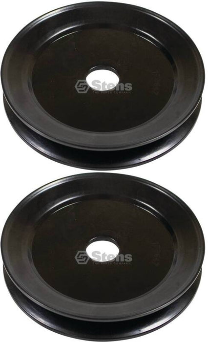 2 PK Spindle Pulley For MTD Cub Cadet Troy Bilt 756-3089 4-1/2" OD 3/4" ID