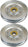 2 PK V-Idler Pulley Fits JD AM135957 AM136357 X300 X304 5" OD 11/16" ID