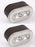 2 Pack Genuine Robin Subaru 279-32607-17 Air Filter Element & Pre Filter OEM