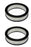 2 PK Air Filter Fits Onan 140-2628 140-2522 140-1228 Toro NN10774 JD AM106953