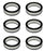 6 PK Air Filter Fits Onan 140-2628 140-2522 140-1228 Toro NN10774 JD AM106953