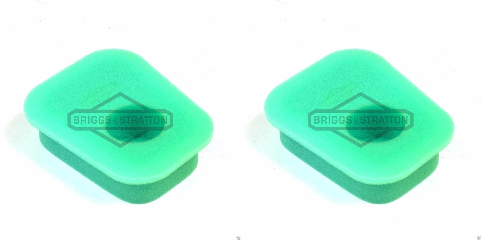 2 Pack Genuine Briggs & Stratton 27987s Foam Air Filter Element Fits 27987 OEM
