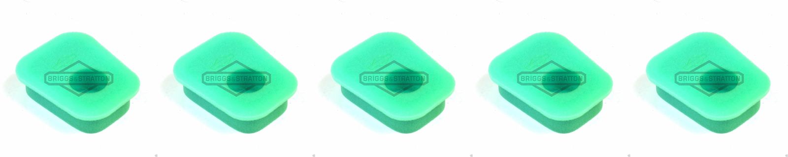 5 Pack Genuine Briggs & Stratton 27987s Foam Air Filter Element Fits 27987 OEM