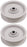 2 PK Flat Idler Fits MTD Cub Cadet 756-0225 Husqvarna 532104679 Toro 11-1560