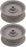 2 PK Flat Idler Fits MTD 756-0183 1626-107 OD 3-5/8" ID 3/8" V 1-3/8" H 1-3/8"