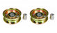 2 Pack Flat Idler For John Deere PT8649 Murray 21409MA Jacobsen 317726 PAL0368A