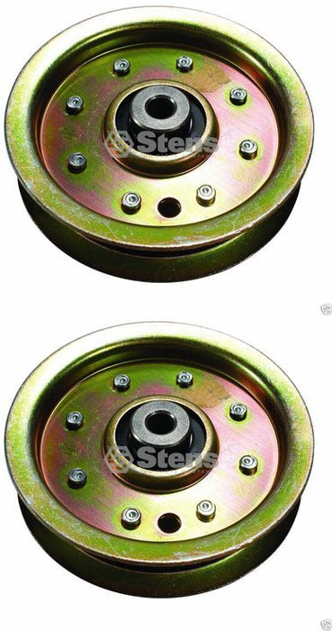 2 Pack Heavy Duty Flat Idler For AYP 175820 Husqvarna 532175820 Kees 107620