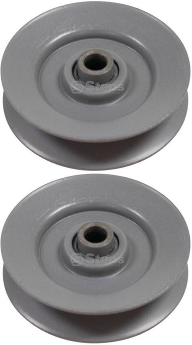 2 PK V-Idler Fits JD AM103019 AM32672 Murray 10702 45651 OD 3-1/16" ID 3/8"
