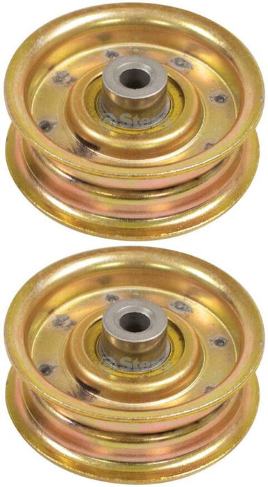 2 PK Flat Idler Fits Cub Cadet MTD 02004558 00030782 Z-Force 44" 48" 52" 3-1/4"