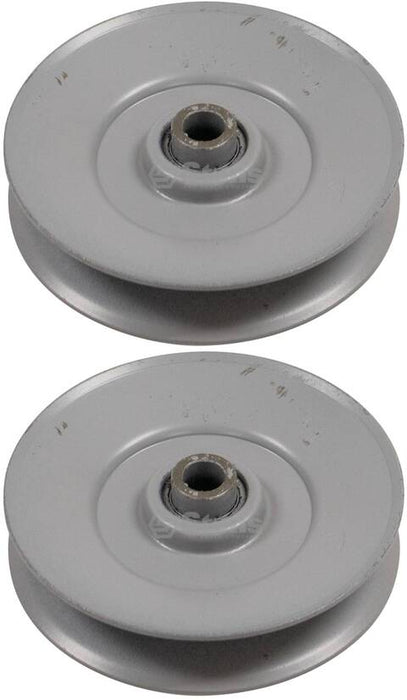 2 PK V-Idler Fits Toro 8510 Murray 53244 MTD 956-0399 AYP 583645001 3-1/2" OD