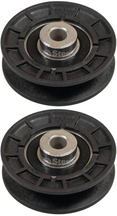 2 PK V-Idler Fits Grasshopper 393312 Husqvarna AYP 532165626 165626 2-1/2" OD