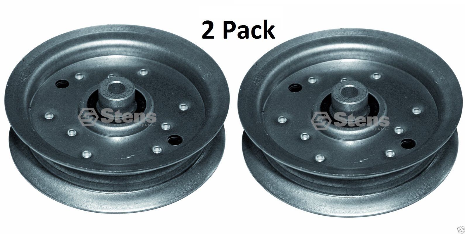 2 Pack Stens 280-402 Flat Idler for 1-602501 07306100 TCA22982 7076688 774089MA