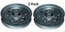 2 Pack Stens 280-402 Flat Idler for 1-602501 07306100 TCA22982 7076688 774089MA