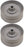 2 PK Flat Idler Fits BobCat 38184-1 Kees 363214 MTD 756-0178 Snapper 7076520YP