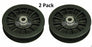 2 Pack Stens 280-511 Flat Idler Pulley for Murray Exmark Toro 109-3397