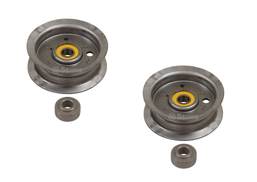 2 Pack Stens 280-594 Flat Idler Fits Ariens 01213200 52007000 John Deere M124285