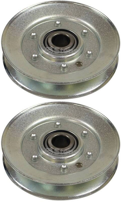 2 Heavy Duty V-Idlers For Dixie Chopper 30234 42"-72" Deck 1999-2008 4-1/4" OD