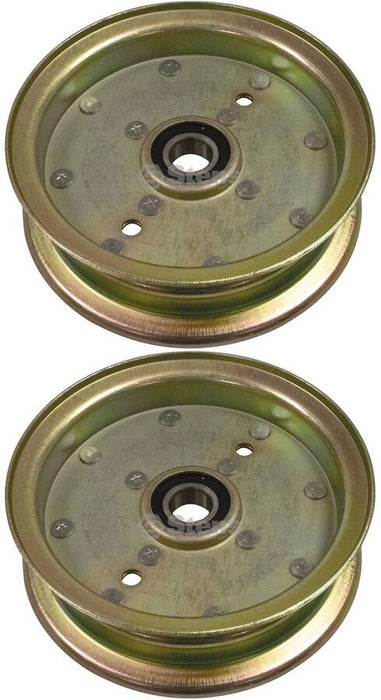 2 PK Flat Idler Fits Husqvarna 589766102 539132728 5-7/8" OD 5/8" ID