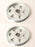 2 PK Flat Idler Pulley Fits Exmark 116-9639 Lazer Z 8-3/4" OD 5/8" ID