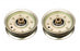 2 Pack Stens 280-798 Flat Idler Fits Cub Cadet 756-0542 MTD 756-04280A 756-0542