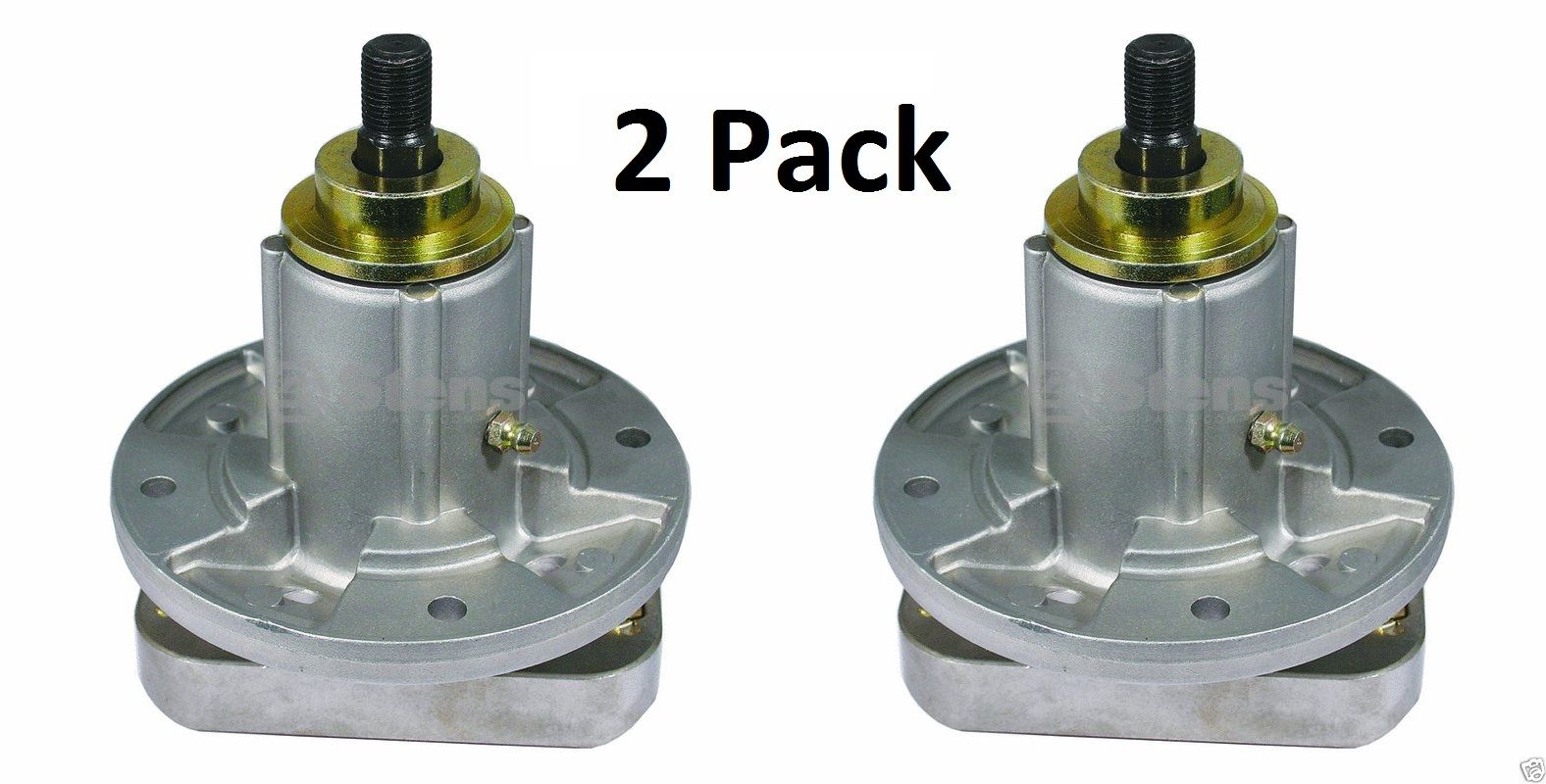 2 Pack Stens 285-093 Spindle Fits John Deere GY20050 GY20785 L100 L107 L108 L120