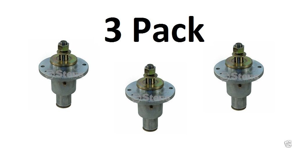 3 Pack Stens 285-194 Spindle Assy for Exmark 103-3206 103-8075 103-8323 103-3200