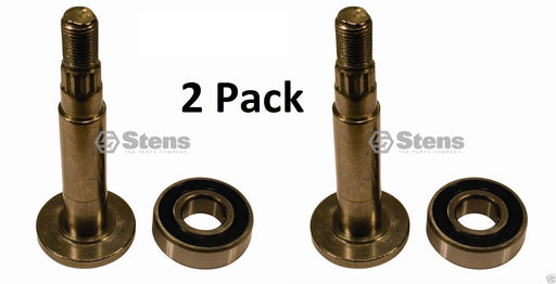 2 Pack Stens 285-373 Spindle Shaft for AYP 137553 Husqvarna 532137553