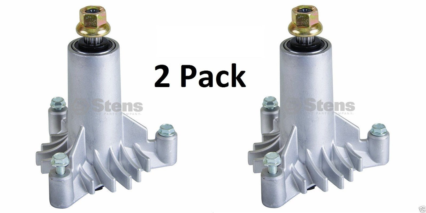 2 Pack Stens 285-456 Mower Spindle Assy for AYP 130794 Husqvarna 532130794