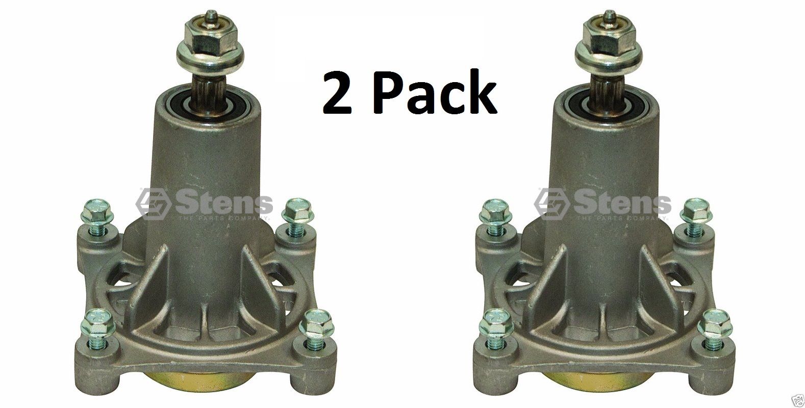 2 Pack Stens 285-585 Mower Spindle for Husqvarna 532187281 532187292 532192870