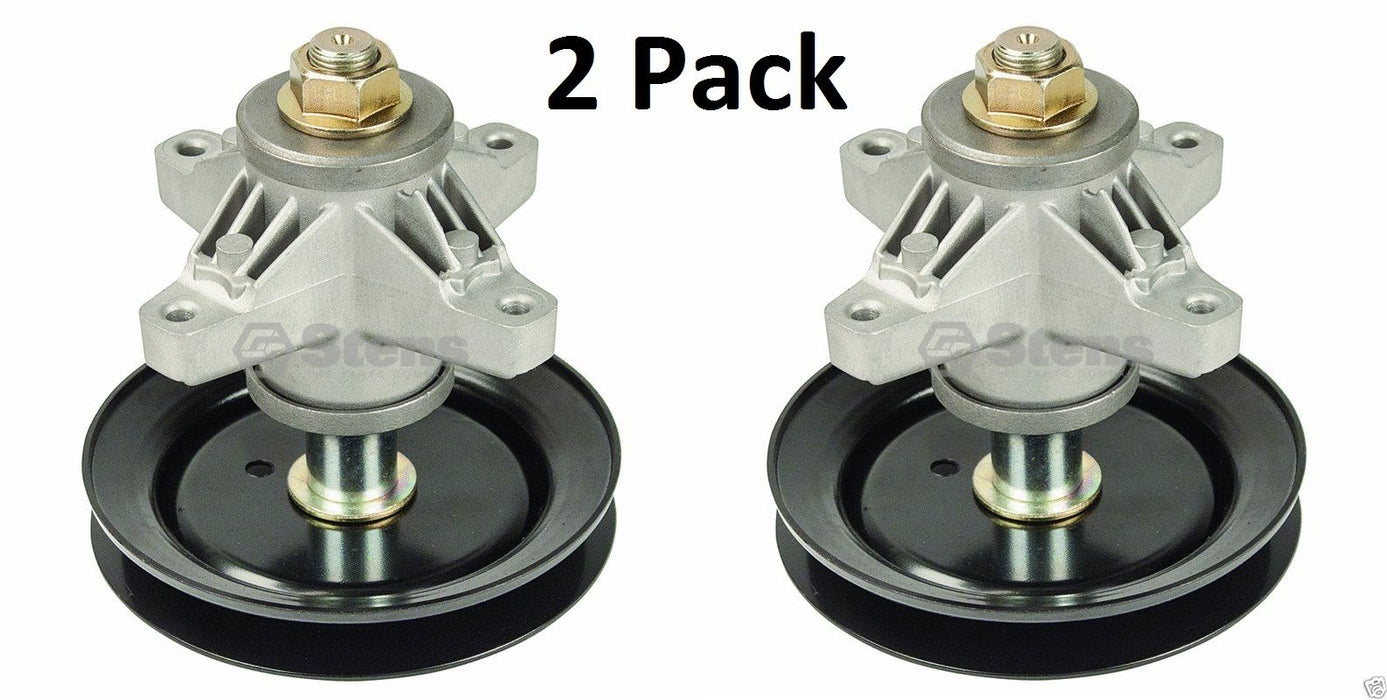 2 Pack Stens 285-846 Spindle Assy For Cub Cadet MTD 918-04124A 618-04124A LT1042