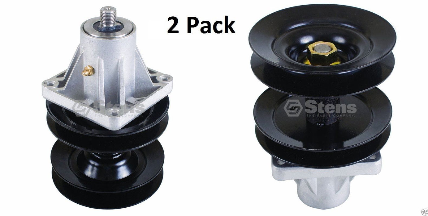 2 Pack Stens 285-865 Spindle Assy for Cub Cadet Troy Bilt MTD 918-0595 918-0593A