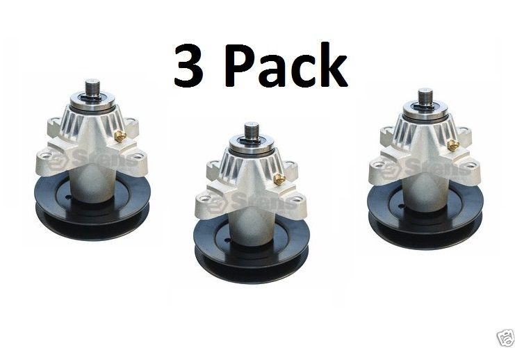 3 Pack Stens 285-867 Spindle Fits Cub Cadet MTD 918-04126B 918-04125B 618-04126