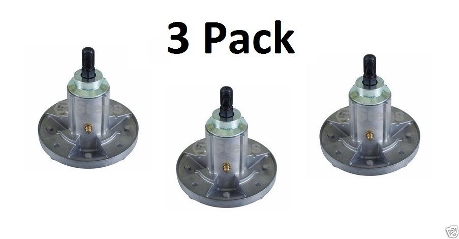 3 Pack Stens 285-883 Spindle Fits John Deere GY21099 190C D170 G110 LA150 LA175