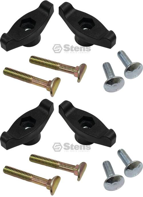 2 PK Universal Handle Knob & Bolt Set For Walk Behind & Self Propel Mower