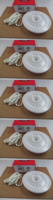 5 Pack Genuine Briggs & Stratton 295871 Recoil Starter Pulley with Rope OEM
