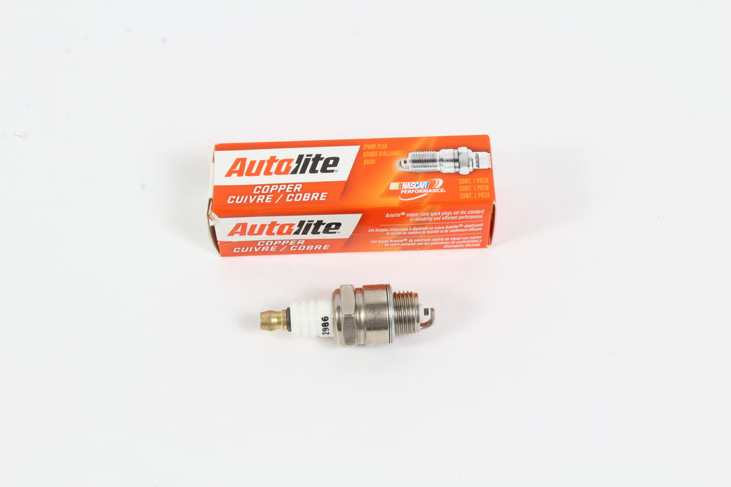 Genuine Autolite 2986 Copper Resistor Spark Plug