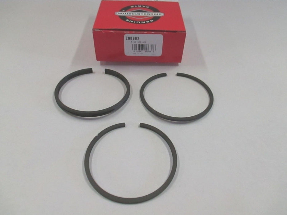 Genuine Briggs & Stratton 298982 STD Piston Ring Set OEM