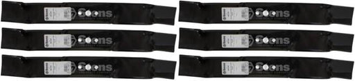 6 Pack Stens 300-529 Universal Mulching Blade 20" L 5/8" Center Hole