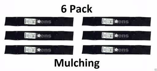 6 Pack Stens 300-565 Mulching Blade for AYP 187255 Husqvarna 532187255