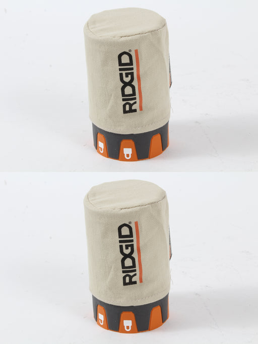 2 Pack Genuine Ridgid 300027081 Dust Bag Assembly Fits R2601 OEM