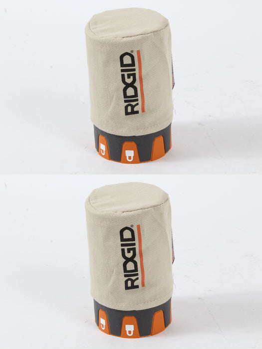 2 Pack Genuine Ridgid 300027081 Dust Bag Assembly Fits R2601 OEM