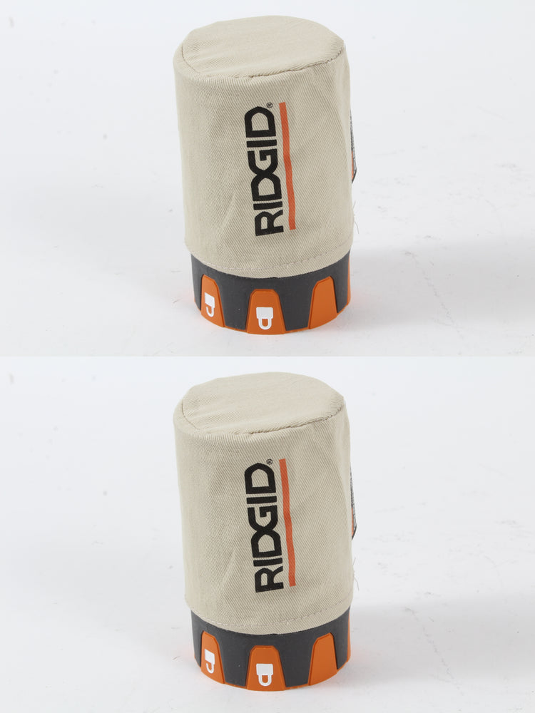 2 Pack Genuine Ridgid 300027081 Dust Bag Assembly Fits R2601 OEM