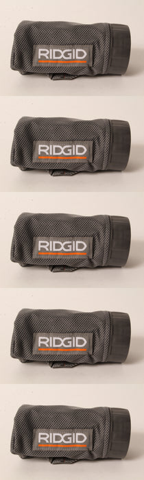 5 Pack Genuine Ridgid 300027097 Dust Bag ASM Fits R2611 Random Orbit Sander