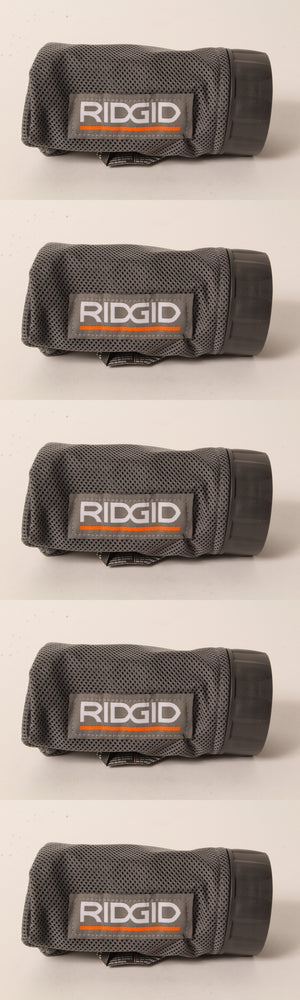 5 Pack Genuine Ridgid 300027097 Dust Bag ASM Fits R2611 Random Orbit Sander